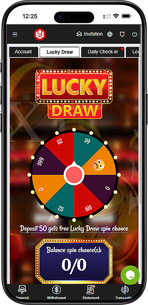 U9Play Web Lucky Draw