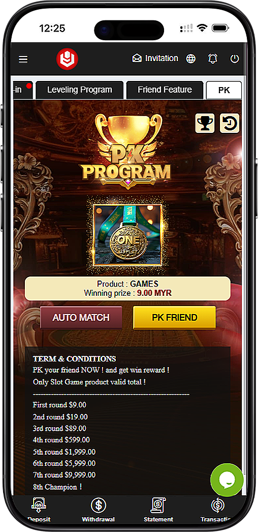 U9Play Web PK Program