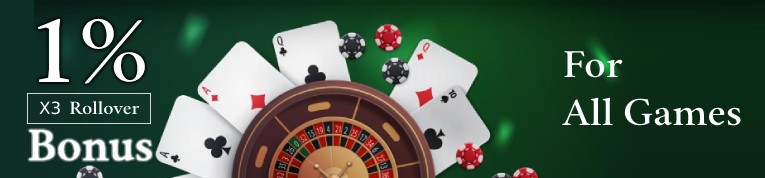 U9Play Web 1% Deposit Bonus Promotion